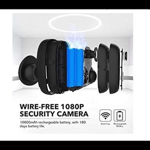 Wireless security camera